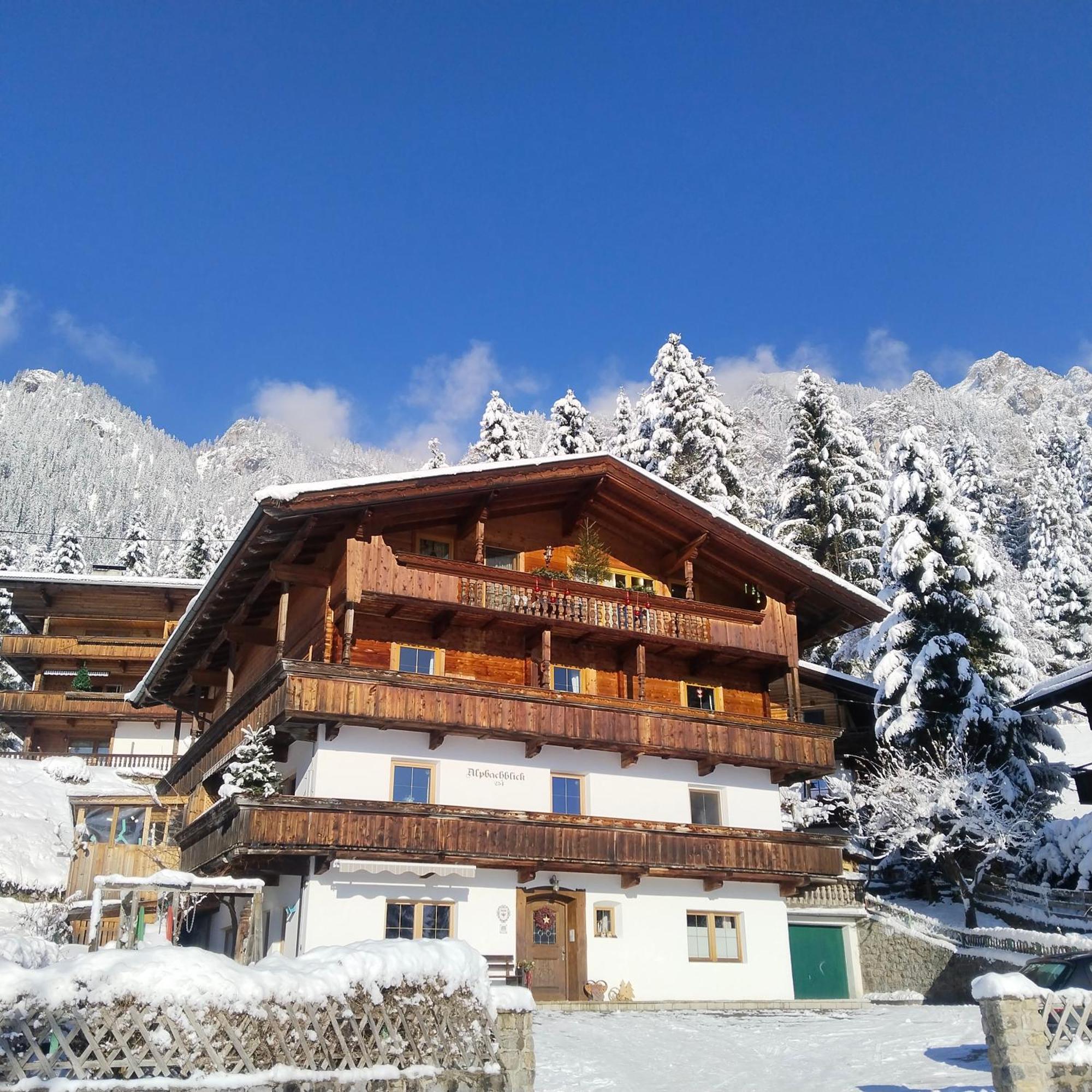 Alpbachblick Daire Dış mekan fotoğraf