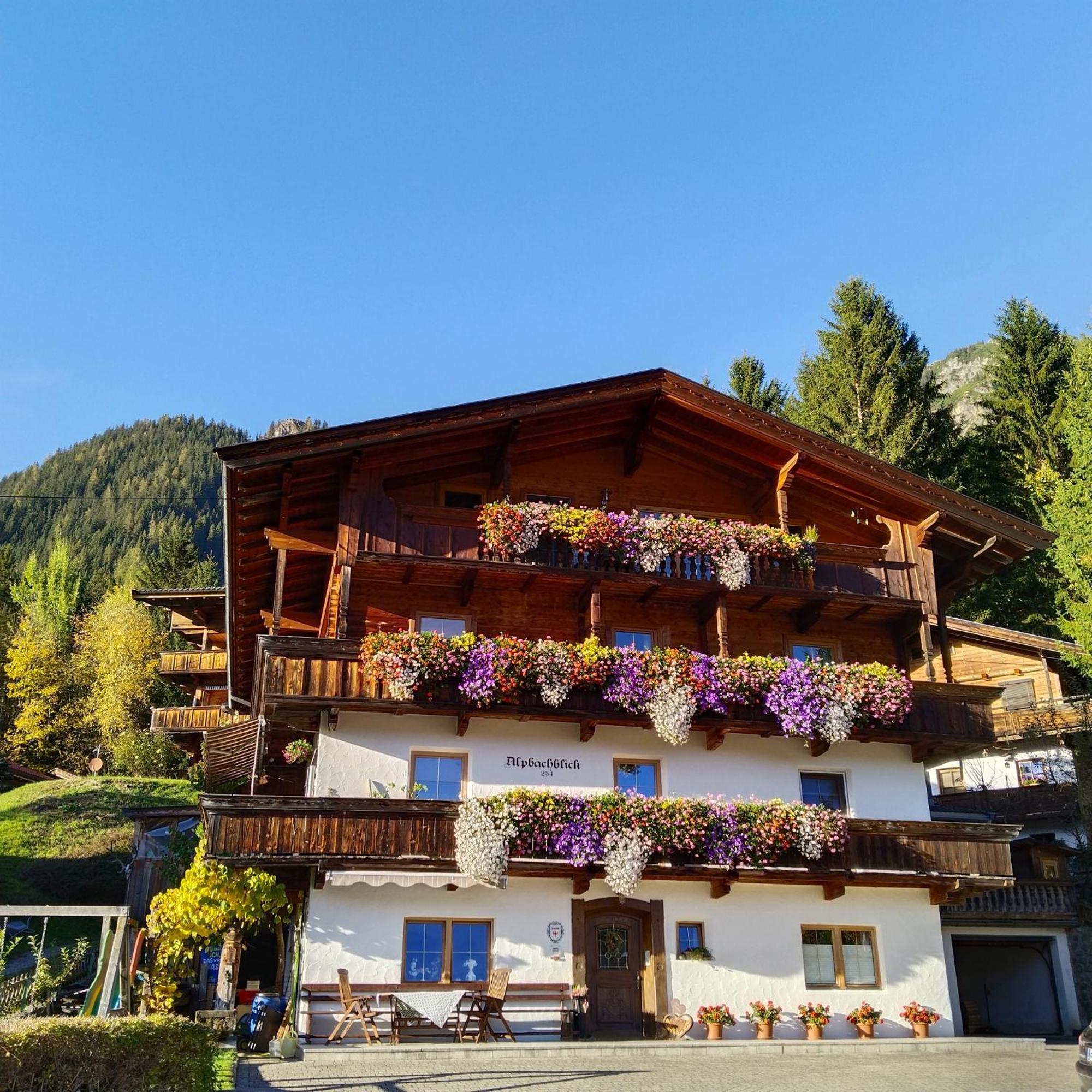 Alpbachblick Daire Dış mekan fotoğraf